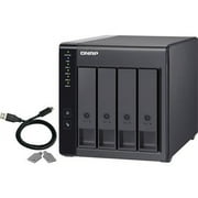 QNAP TR-004-US 4 Bay Type-C Direct Attached Storage DAS Expansion with Hardware RAID (Diskless)