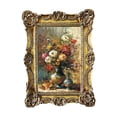 thumbnail image 1 of Marco de fotos Vintage, galería de fotos, arte, 4 "x 6", Retro, elegante, Rectangular, decorado, soporte para fotos, marco para colgar en el, 1 of 9