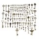 thumbnail image 2 of Decoración de llave de bronce Sincero Colgantes vintage de bricolaje 100 piezas, 2 of 10