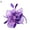 Purple, variant on Jiaroswwei Cocktail Tea Party Women Headwear Fascinators Hat Feather Floral Mesh Hair Clip