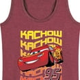 thumbnail image 3 of Disney's Cars - KACHOW 95 - Women's Racerback Tank Top, 3 of 5