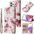 thumbnail image 1 of Supershield Samsung Galaxy S22 Plus 5G Wallet Case Marvel Leather Card Holder Flip Protective Shockproof Magnetic Cover - Pink, 1 of 3
