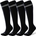 thumbnail image 1 of Calcetines de compresión LEVSOX para mujeres embarazadas 20-30 mmHg negros, 1 of 7
