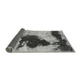 thumbnail image 2 of Ahgly Company Indoor Square Abstract Gray Modern Area Rugs, 3' Square, 2 of 4