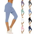 thumbnail image 2 of Bovemsi Yoga Pants For Women Skirted Leggings 2025 Tennis Skorts Gym Legging With Skirts High Waisted Leggings, 2 of 8