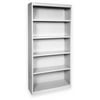 ATLANTIC METAL BA40361872-05 Bookcase,Steel,5 Shelf,Dove Gray,72HX36W