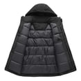 thumbnail image 4 of Men's Winter Colour Blocking Outdoor Sports Casual Style Warm Thickened Coat Jacket, 4 of 8