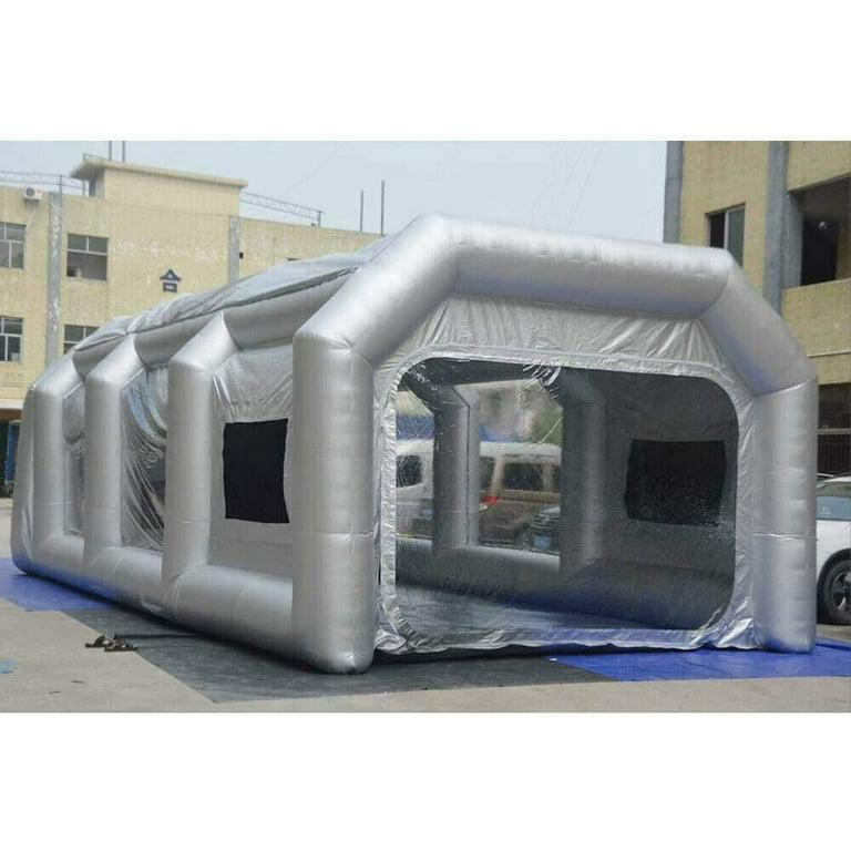 Inflatable Airtight Painting Tent With Filtered Boat Tube For Car Parking  And Rearing Private Garage Spray Booth From Sportsparadise, $1,675.13
