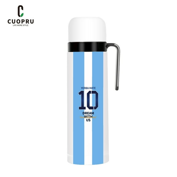 CUOPRU Yerba Mate bottle· Number 10  1000 ML Vacuum Flask Heat Insulated