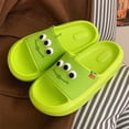 thumbnail image 4 of Zapatillas de Disney Toy Story Alien con dibujos animados, bonitas zapatillas de verano de suela suave, chanclas de baño para mujer y hombre, sandalias informales antideslizantes de EVA, 4 of 5