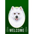 thumbnail image 1 of Samoyed - Best of Breed Welcome Pineapples House Flags, 1 of 1