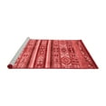 thumbnail image 2 of Ahgly Company Machine Washable Indoor Rectangle Abstract Red Modern Area Rugs, 4' x 6', 2 of 4