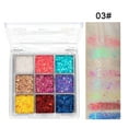 thumbnail image 1 of Xihbxyly Sombra de Ojos Portátil con Purpurina, Pigmento Brillante de Larga Duración, Color Brillante para Usar Todo El Día, Uso Profesional En Salón o Diario, Textura Suave y Cómoda, Tamaño Compacto, 1 of 3