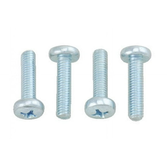Bolt MC Hardware Metric Pan-Head Screws - M6 x 1.0 x 25mm M6 x P1.0 x 25 Zinc-Plated