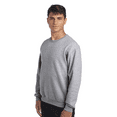 thumbnail image 5 of JERZEES Men's NuBlend Crewneck Sweatshirt, Long Sleeve Fleece Pullover, Athletic Heather 2-Pack, L, 5 of 7