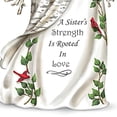 thumbnail image 3 of The Hamilton Collection A Sister's Strength Is Rooted in Love Angel Figurine Handcrafted and Hand-painted with Birch-like Patterning by Blake Jensen 7.5-inches, 3 of 3