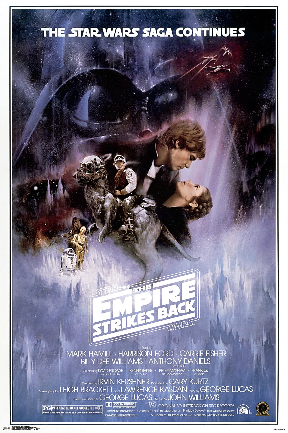 24x36 Star Wars The Empire Strikes Back One Sheet Poster