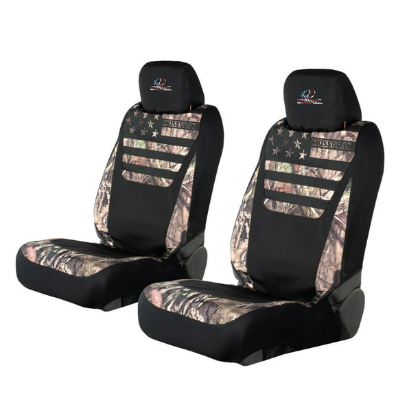 Mossy Oak Low Back Camo Seat Covers Country Stripes 2 Pack Com - Mossy Oak Low Back Camo Seat Cover Country Stripes