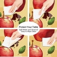 thumbnail image 5 of muroi Food Cherry Round Elastic Tablecloth Outdoor Table Cloth Fitted Tables Cover for Picnic Patio Dining Party Indoor 45" - 56", 5 of 6