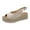 Beige, variant on Mostsola Platform Espadrilles for Women Sandals Open Toe Slippers Casual Slingback Heels