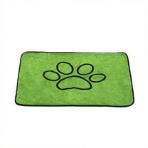 Dog Door Mat for Muddy Paws - Absorbent Entryway Rug, Quick Dry Machine Washable Indoor Outdoor Mat
