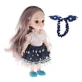 thumbnail image 3 of 16cm Doll Jointed Ojos Maquilje Vestido Pelucas Zapatos Estilo5 Sunnimix Muñeca bjd de 16cm, 3 of 8