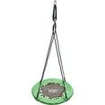 thumbnail image 2 of Swinging Monkey Giant 30" Weatherproof Bungee Outdoor Tree Saucer Swing, Green, 2 of 5