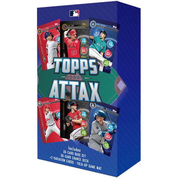 MLB Trading Card Game 2020 Attax Baseball Starter Box