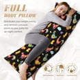 thumbnail image 5 of Lsque Flowe Rooster Body Pillow Case Cover,Ultra-Soft Microfiber Bed Pillow Cases 20x54 inches,Elegant Bedding,Breathable Durable Pillow Cover with Envelope Closure, 5 of 8