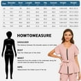 thumbnail image 5 of VIAOLI Scrubs for Women Set Modern Scrub Top and 8 Pockets Jogger Pants Medical Nursing Uniforms Scrubs Set, 5 of 6