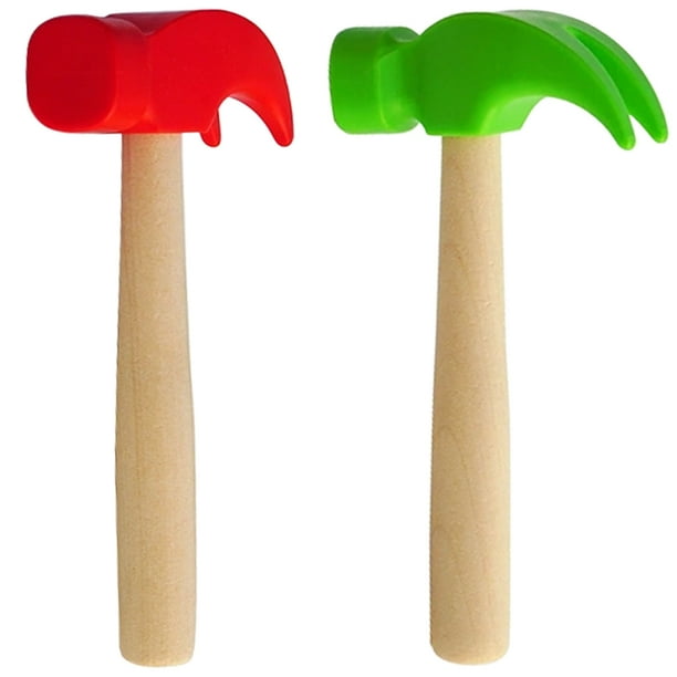 2pcs martillo juguete niños golpeando martillo pequeño golpeando juguete para juguetes juguete juguete