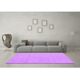 thumbnail image 3 of Ahgly Company Indoor Square Abstract Purple Contemporary Area Rugs, 8' Square, 3 of 4