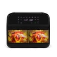 thumbnail image 3 of Freidora de Aire Holstein Housewares Doble Canasta 7.6 LT Acero Inoxidable, 3 of 4