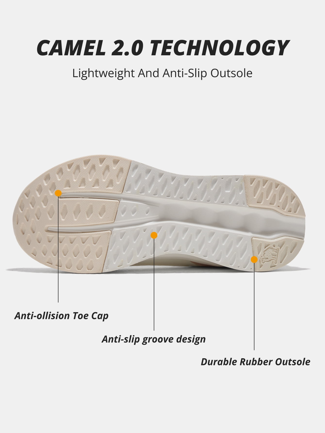 CAMEL Womens Casual Sneakers Women's Walking Hiking Sneakers Running Gym Outdoor Hiker Athletic Shoes