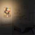 thumbnail image 2 of Yayeee 2-Pack Plug in LED Night Lights with Light Sensors Motion Detectors, Art Cocktails, 2 of 7