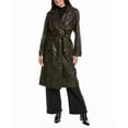 thumbnail image 3 of Blank NYC womens  Much Needed Trench Coat, m, Green, 3 of 4