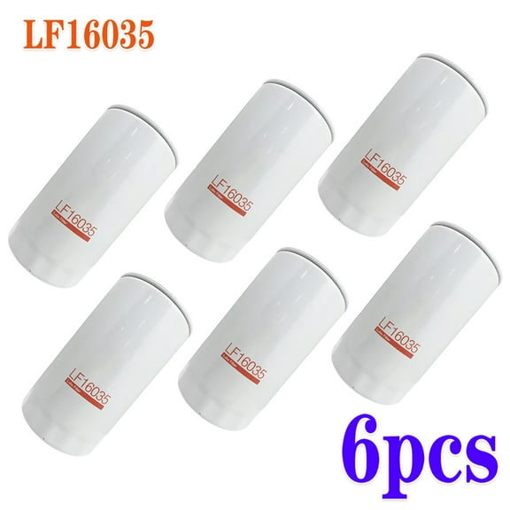 Lot of 6 LF16035 Oil Filter Replace for Dodge Ram Cummins 5.9L 6.7L Engine