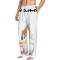 thumbnail image 6 of Salouo Summer Gnome Print Pajama Pants for Men, Lounge Pants Elastic Waistband Casual Men's sleepwear Loungewear Sleep Pajama Pant -Small, 6 of 7