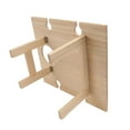 thumbnail image 6 of LABSERRON Portable Small Outdoor Table 1 Pc in Light Brown for Various Occasions, 6 of 8