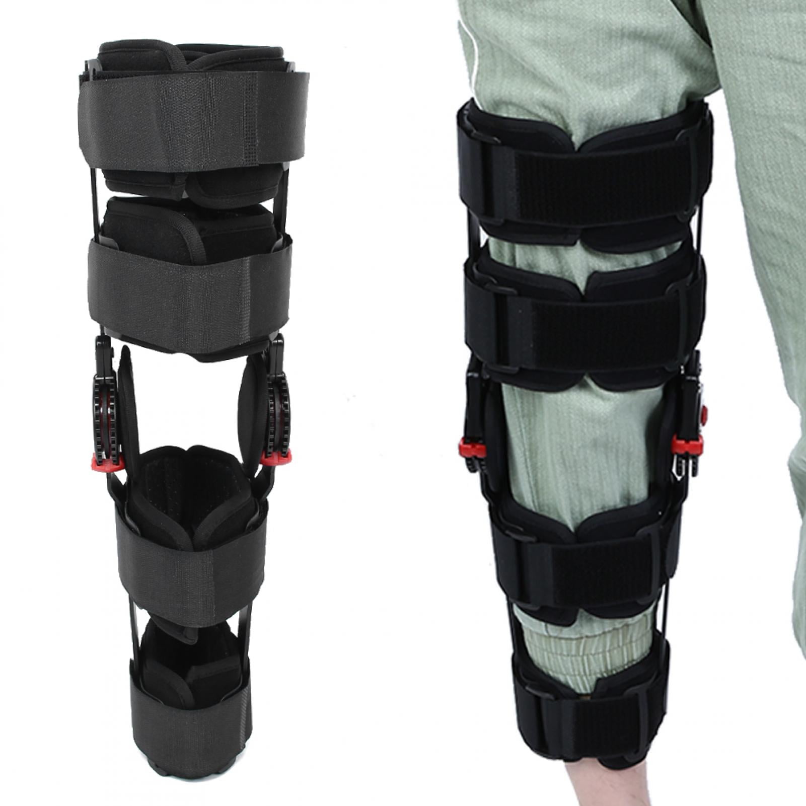 Comfortable Adjustable Leg Brace for Sprain Recovery & Knee Stability