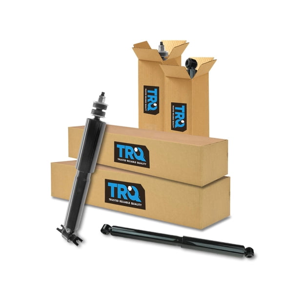 TRQ Shock Absorber Front & Rear Kit Set of 4 for 2WD Ranger B2300 B2500 B3000 SBA60284 Fits select: 1998-2000,2010-2011 FORD RANGER