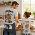thumbnail image 2 of Daddy And Me Pancake Maker Matching Shirts, Dad Daughter Cooking Outfit, Family Kitchen Shirts, Baking Together Gift, 2 of 7