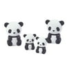 Fun Express Assorted Colors Panda Party Favors, 50 Count