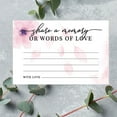 thumbnail image 3 of Koyal Wholesale Share a Memory Cards, Watercolor Pink Flower Cards for Wedding, Life Memories, 4" x 6", 52-Pk, 3 of 5