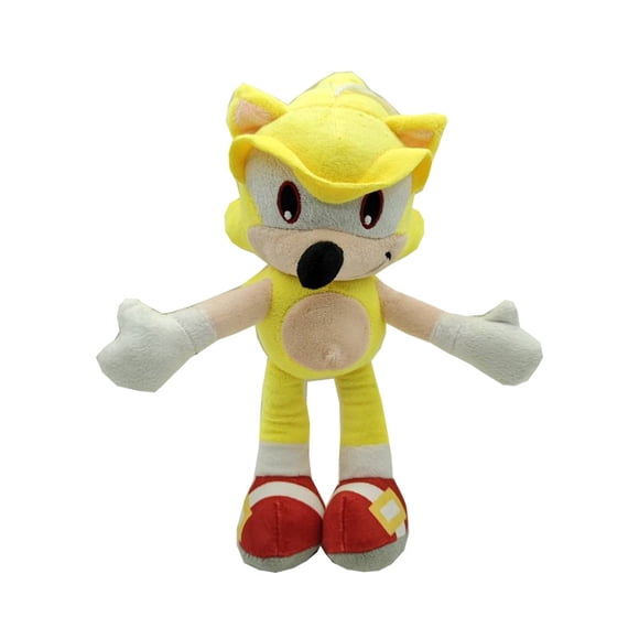 Sonic The Hedgehog 11 Inch Plush Toy, Soft Stuffed Collectible Figure, Cute Cuddly Doll for Kids & Fans