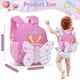 thumbnail image 2 of Mochila Infantil Mochila Pequeña para Niñas, Mochila Preescolar De Jardín De Infantes con Correa para El Pecho para 1-5 Años, Mariposa, 2 of 5