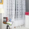 thumbnail image 2 of 2 Pack: Basic Rod Pocket Sheer Voile Window Curtain Panels, 2 of 5