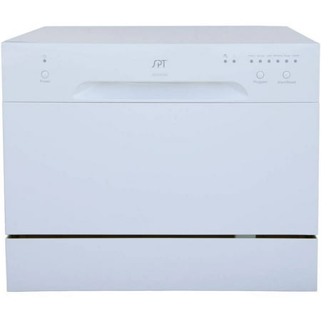 Sunpentown Countertop Dishwasher, White