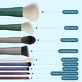 thumbnail image 2 of Juego de brochas de maquillaje EIGSHOW de 9 piezas con fibras sintéticas y funda, 2 of 9
