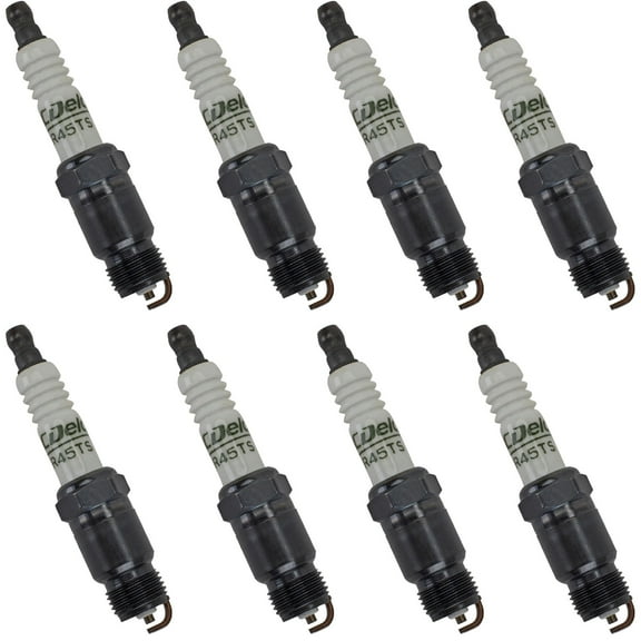 AC Delco R45TS Conventional Spark Plugs, Set of 8
